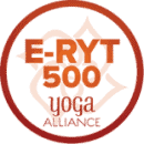 Yoga alliance ERYT 500 Logo