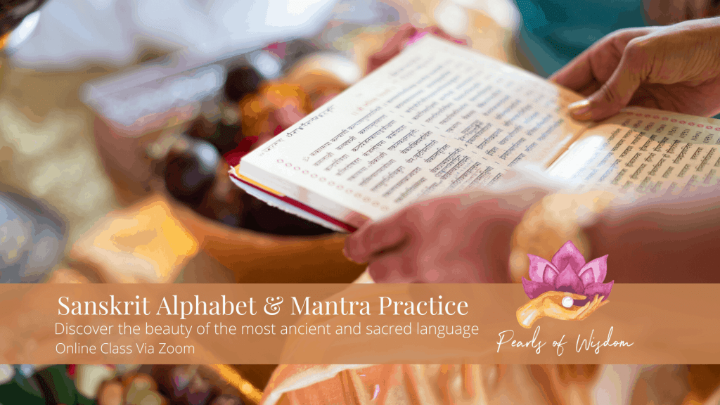 Sanskrit Alphabet Practice Mantra Chanting civer